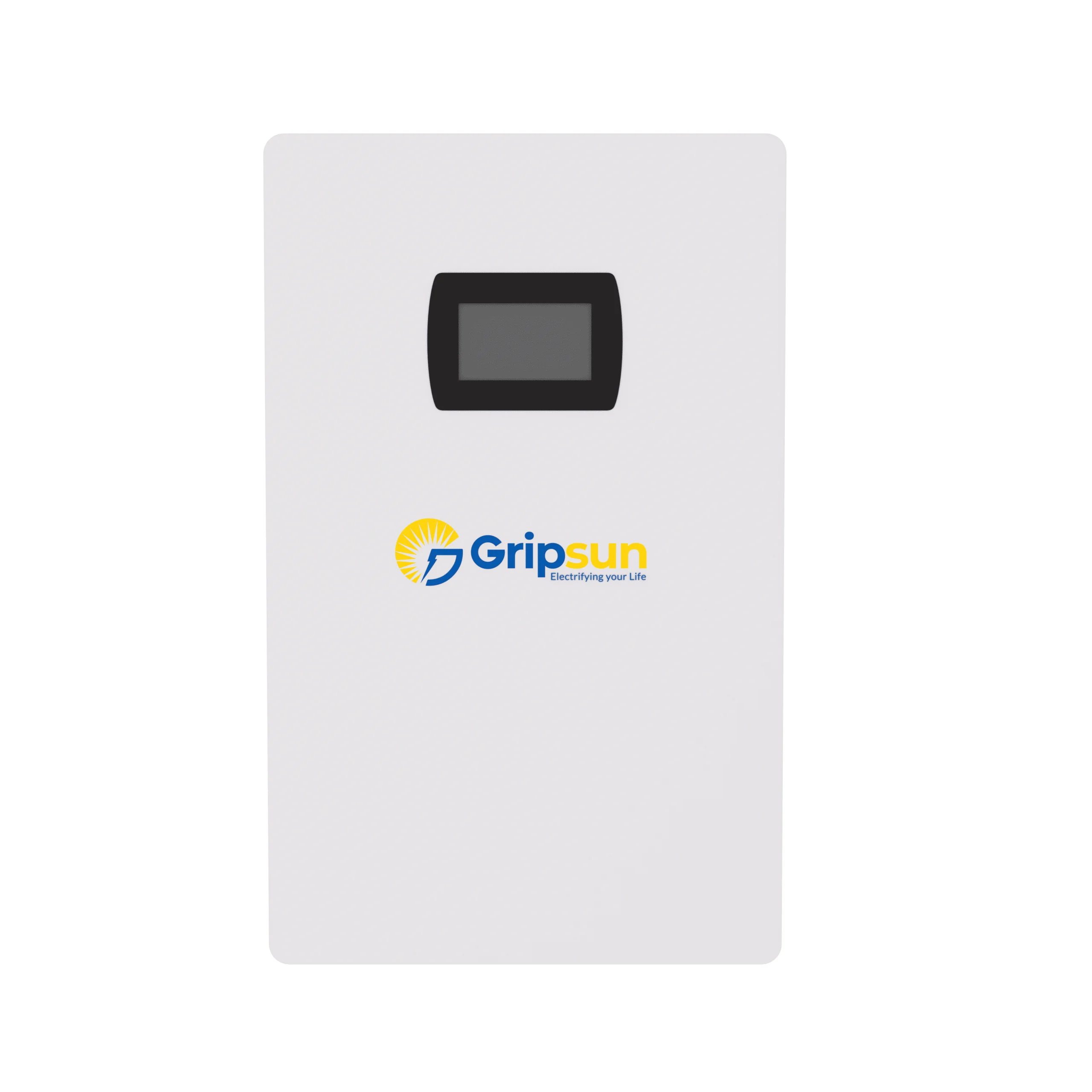 Gripsun FALCON G-5120 lithium battery, front view with touchscreen