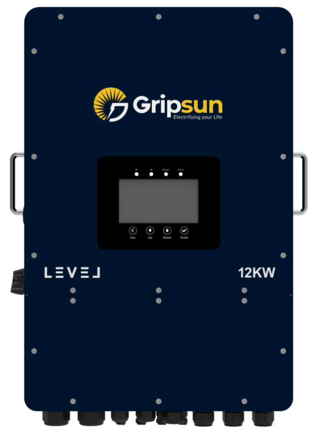 Gripsun LEVEL 12 kW three-phase hybrid inverter